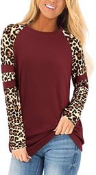 Lady's Leopard Print Shirt