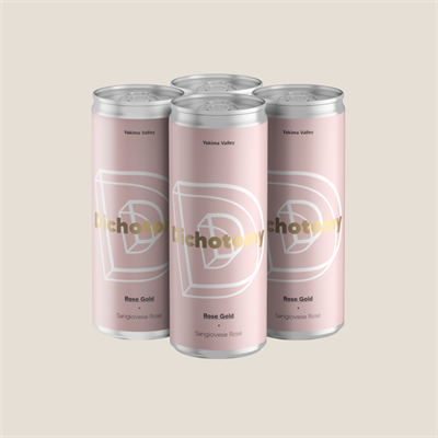 Yakima Valley Estate Rose Gold Rosé pack of 4!