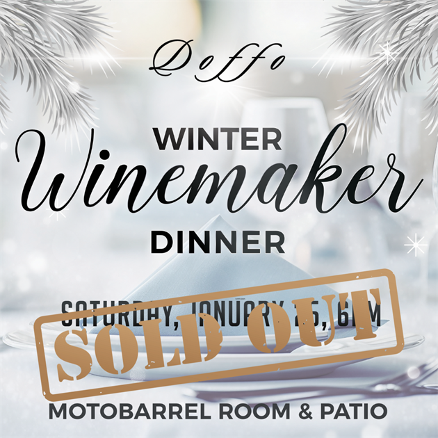 Doffo Wines Winter Winemaker Dinner 2025