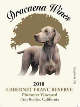 2018 Reserve Plummer Vineyard Cabernet Franc