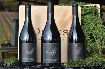 3 PK Gift / Logo Box -  Jacqueline's Reserve Pinot Noir Vertical - 2013, 2014, 2016