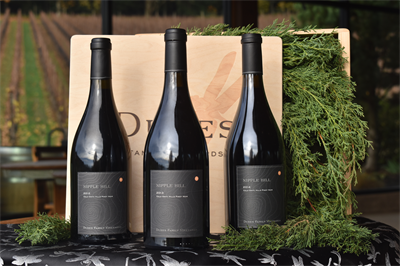 3 PK Gift / Logo Box -  Nipple Hill Pinot Noir Vertical - 2012, 2013, 2014