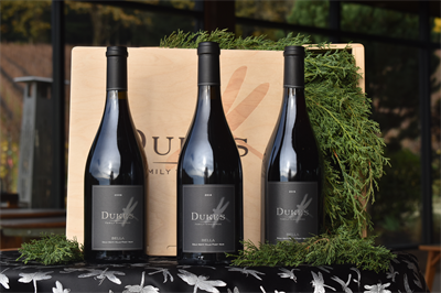 3 PK Gift / Logo Box -  Bella Pinot Noir Vertical - 2009, 2014, 2015