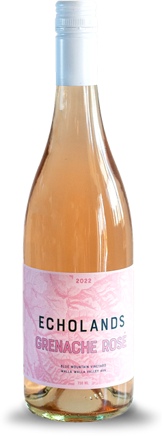 Echolands Winery Rose of Grenache Blue Mountain Vineyard 2022 Walla Walla Valley