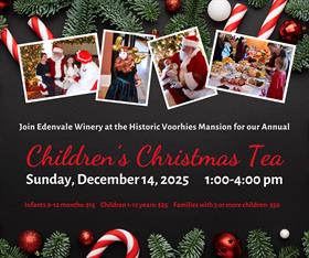 Children's Christmas Tea under 1 yrs