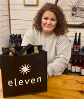 Eleven 6 bottle logo bag