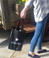 Eleven 4 bottle logo bag