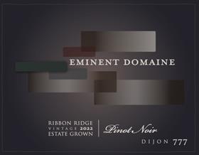 2022 Estate Dijon 777  Pinot Noir