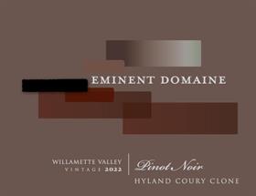 2022 Hyland Estate Coury Clone, Pinot Noir