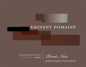 2022 Dukes Vineyard Dijon pinot noir