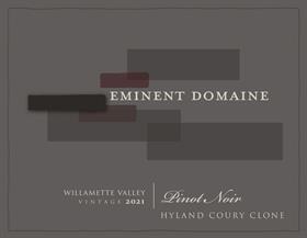 2021 Hyland Estate Coury Clone, Pinot Noir