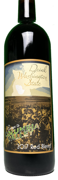 Drink Washington State 2017 Escape to Columbia Valley Red Blend
