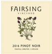 2016 Fairsing Pinot noir 1.5