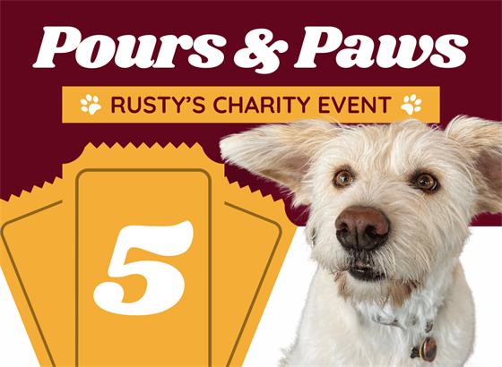 5 - Rusty's Charity Raffle Tickets