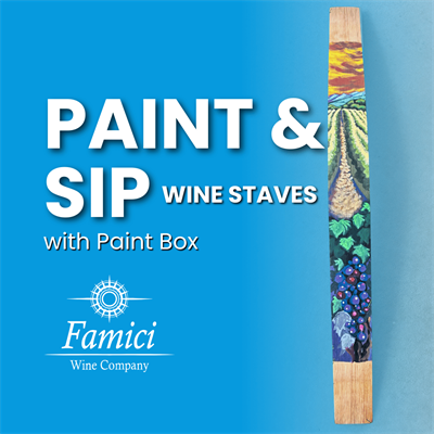 Sept 19: Paint & Sip: Wine Staves