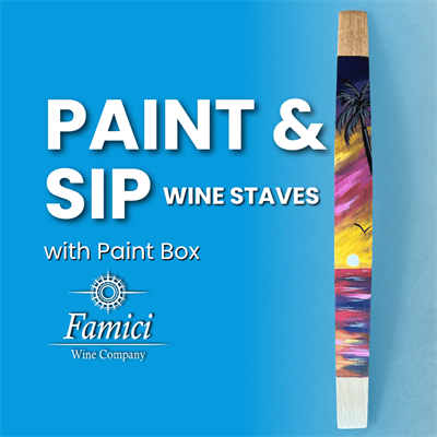 June 14: Paint & Sip: Wine Staves