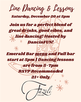 Line Dancing RSVP 12/20/25