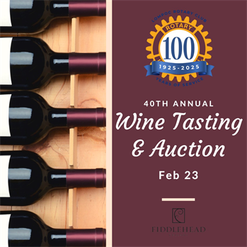 Lompoc Rotary Club Wine Tasting & Auction - Feb 23, 2025