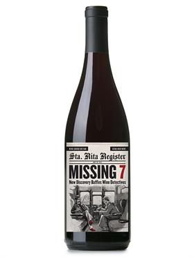 2013-2014 Missing 7 Pinot Noir, Fiddlestix Vineyard, Sta. Rita Hills