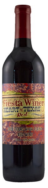 Texas- State of Wine- 4 pack- red, pink, teal and silver heart