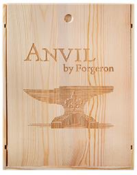 Anvil by Forgeron Wooden Wine Box- 6 Bottle