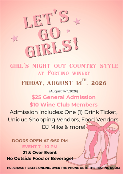 GIRLS NIGHT OUT AUGUST  (Club Ticket)