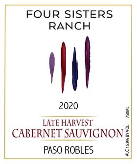 2020 Late Harvest Cabernet Sauvignon -   375 ml