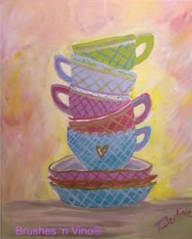 Mom & Me Valentines Sip and Paint 21+