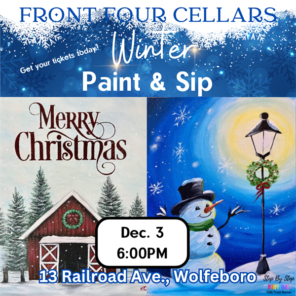 Winter Paint & Sip Snowman