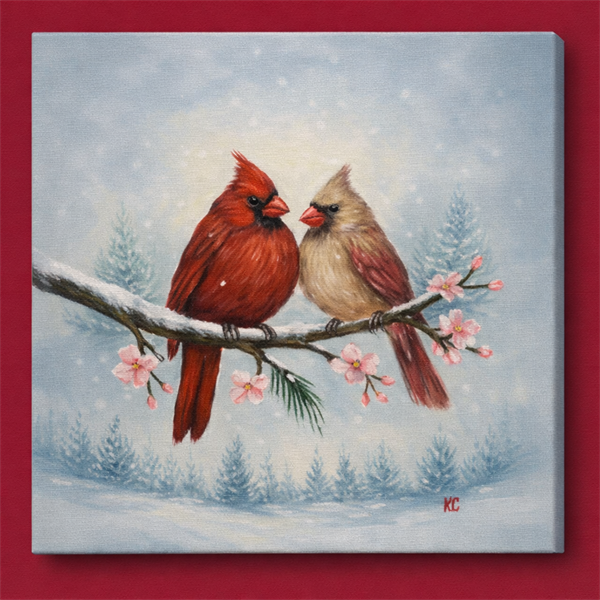 February Paint & Sip- Canvas