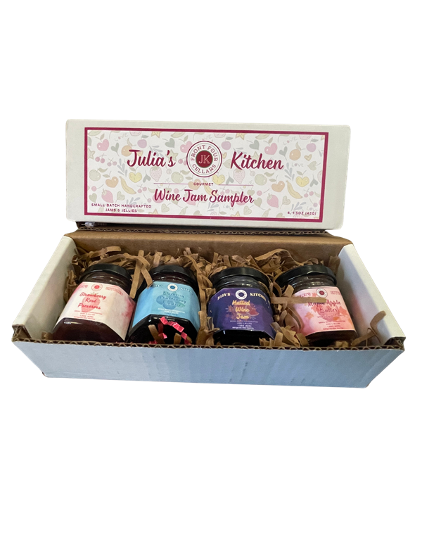 Mini Wine Jam Sampler 4 pack