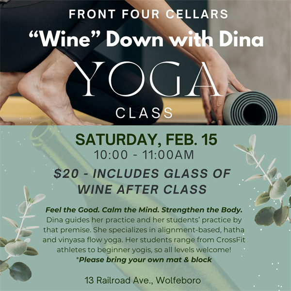 "Wine"down Yoga Class