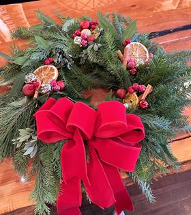 Workshop: Wreath Making + Wine