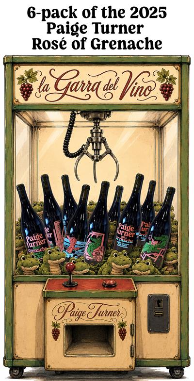 6 pack of 2025 Paige Turner Grenache Rosé