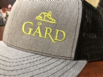 Gård Trucker Hat- Light Grey/Black