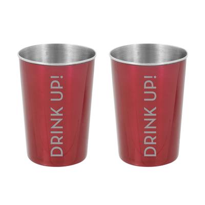 Excursion Wine Cup, Drink Up, Set of 2