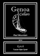 2014 Ketch Tuscan Syrah Red Blend