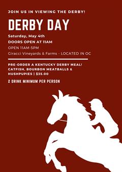 Kentucky Derby Meal - May 4th, 2024