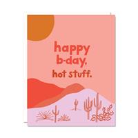Odd Daughter Happy B-Day Hot Stuff Card