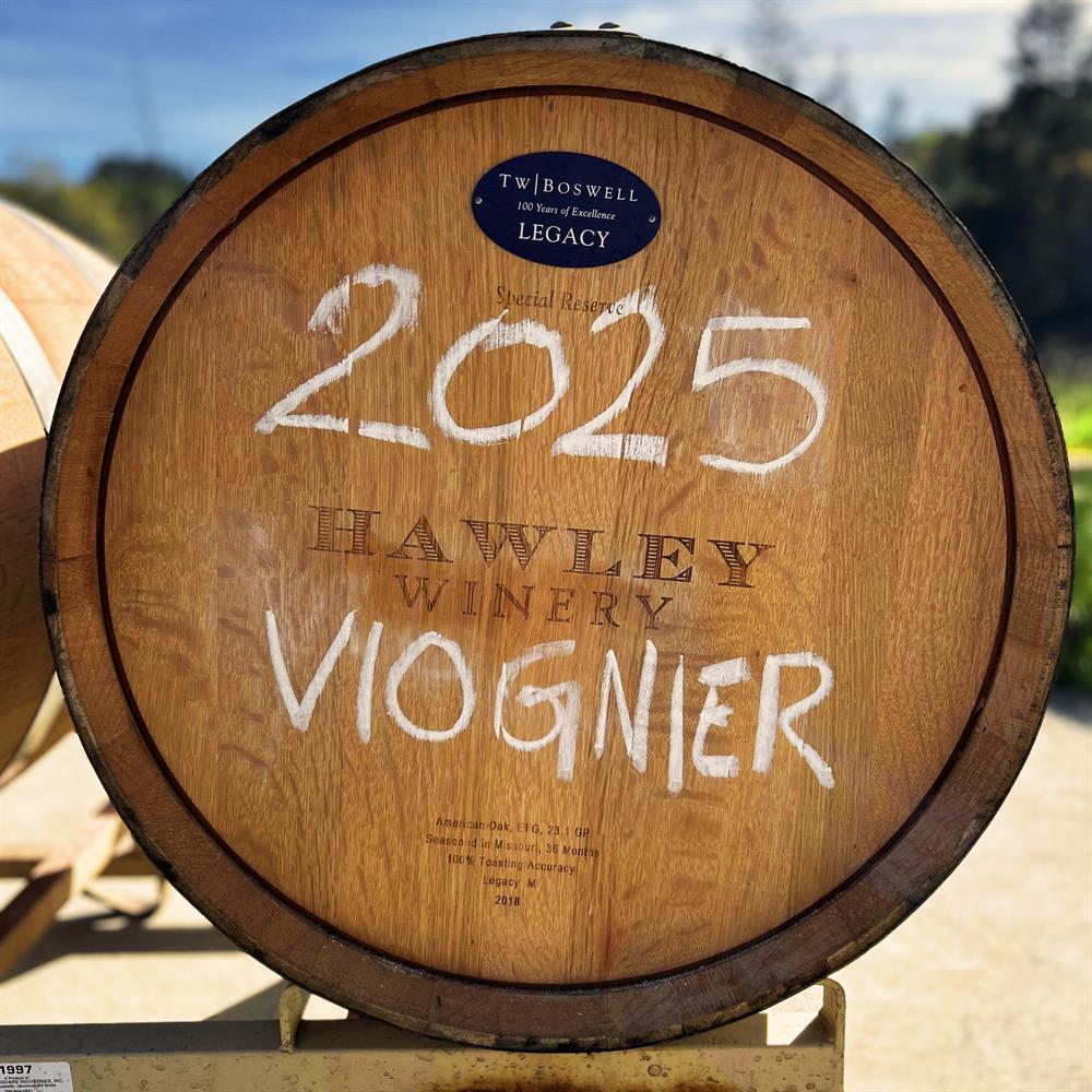2025 Estate Viognier, Barrel Futures