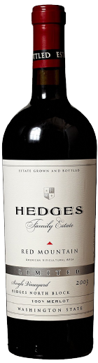2003 Hedges Family Estate Single Vineyard Limited Merlot