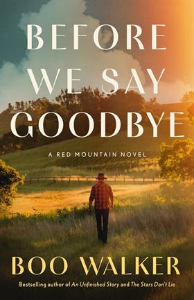 Book - Before We Say Goodbye - by Boo Walker