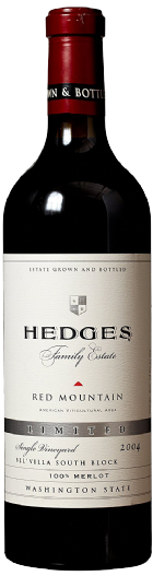 2004 Hedges Family Estate Single Vineyard Limited Merlot