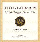 2018 Holloran Pinot Noir Dundee Hills