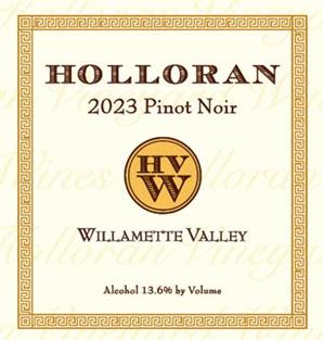 2023 Holloran Pinot Noir Willamette Valley