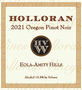 2021 Holloran Pinot Noir Eola-Amity Hills