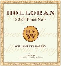 2021 Holloran Pinot Noir Willamette Valley