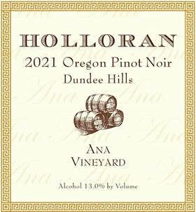 2021 Holloran Pinot Noir ANA 1.5