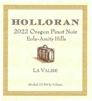 2022 Holloran Pinot Noir La Valise