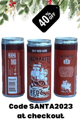 Case of Uncharted Red Cans
